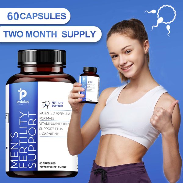 Male Fertility - Support Male Reproductive Health, Maintain Physical Condition, Enhance Strength and Endurance - 60 Capsules - Image 6