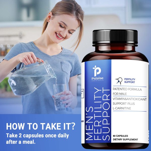 Male Fertility - Support Male Reproductive Health, Maintain Physical Condition, Enhance Strength and Endurance - 60 Capsules - Image 5