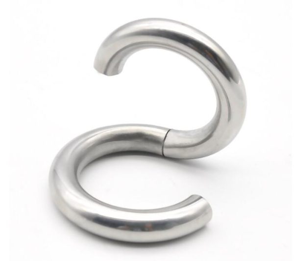 Male Stainless Steel Magnetic Penis Pendant Ball Stretcher Cockring Bondage Squeeze Scrotum Testicles Adults Sex Toy 3 Size A368 - Image 6