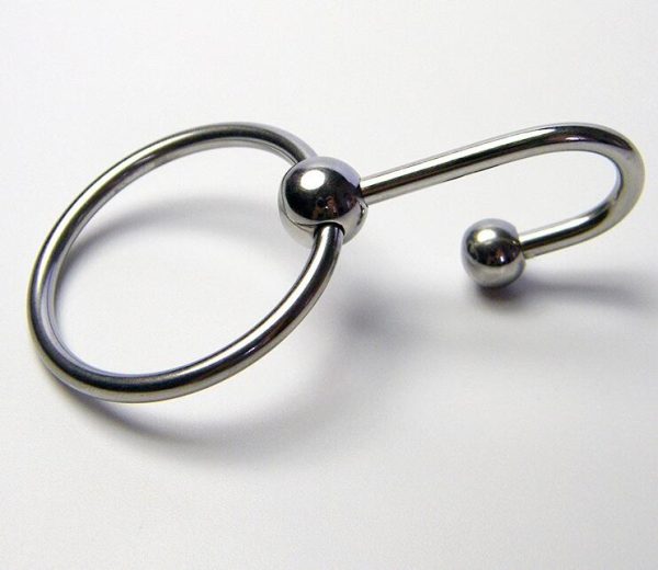 Latest Male Stainless Steel Two Bead Penis Delayed Gonobolia Ring Cock Ring Jewelry Adult BDSM Sex Toy For Glans D009 - Image 5