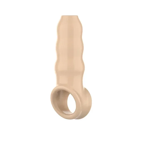 SCRealistic Penis Extender Sleeve Cover Header Case Reusable Condom Delay Ejaculation Dick Enlargement Extension Men Male Sex To - Image 14