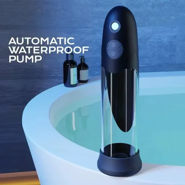 SCElectric Penis Pump Penis Enlargement Vacuum Pump for Men Penis Extender Cock Endurance Trainer Male Masturbation Adults Sex T - Image 3