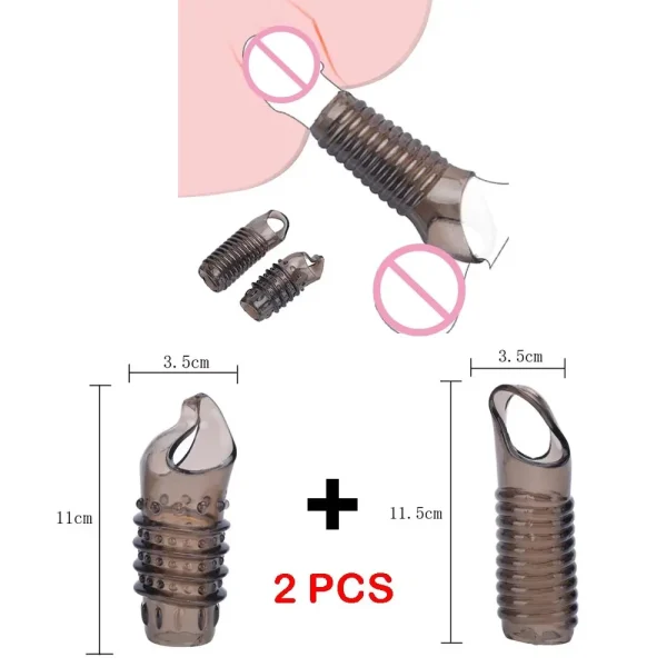 Enlarge Penianano Ring Genital Pleasure For Men Penne Genital Ring Sexual Desire Enhancer Male Women Vibrator Plain Suit - Image 12