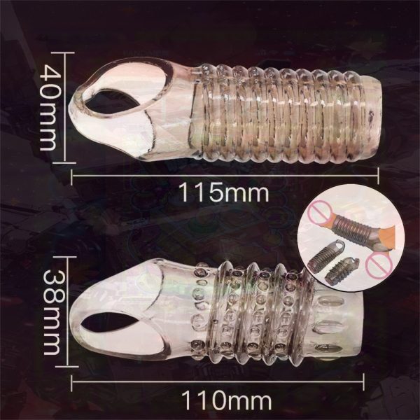 Enlarge Penianano Ring Genital Pleasure For Men Penne Genital Ring Sexual Desire Enhancer Male Women Vibrator Plain Suit - Image 3
