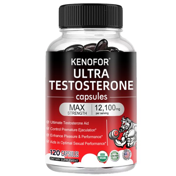 Men's Fitness Enhancer - Supports Improved Efficiency, Speed, Strength, Fatigue Relief, Increased Muscle Mass, 120 Capsules - Image 7