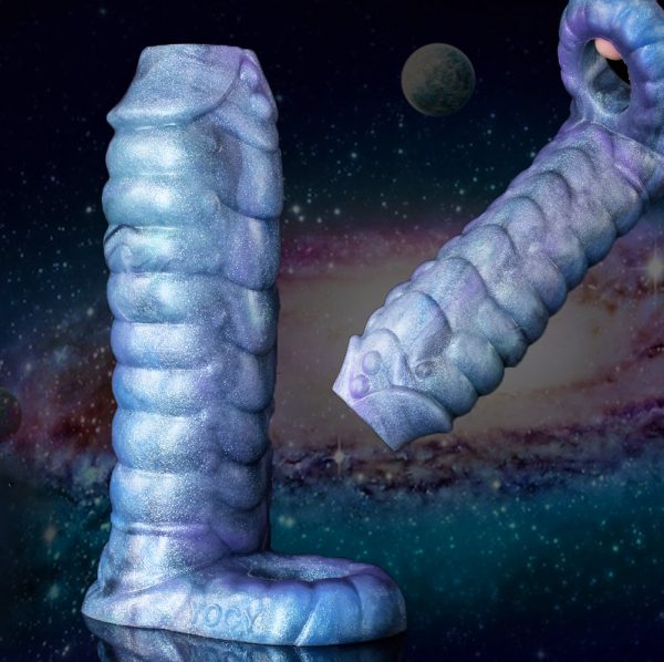 Fantasy Ribbed Dragon Penis Sleeve Soft Silicone Sex Toys Sheath Stretchable Cock Enlargement Hollow Dildo Male Masturbator - Image 6