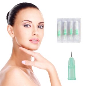 Painless Small Needle 32G 4MM 32G 6MM 30G 13mm 34G 4MM Disposable Stainless Steel Ultrafine Sharp Needle Eyelid Care Tool