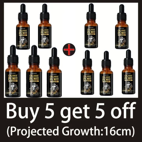 8Best Sellers Essential Oil Big Dick Male Penis Enlargement Oil Increase Size Erection Product Aphrodisiac Sex Extender Enhance - Image 7