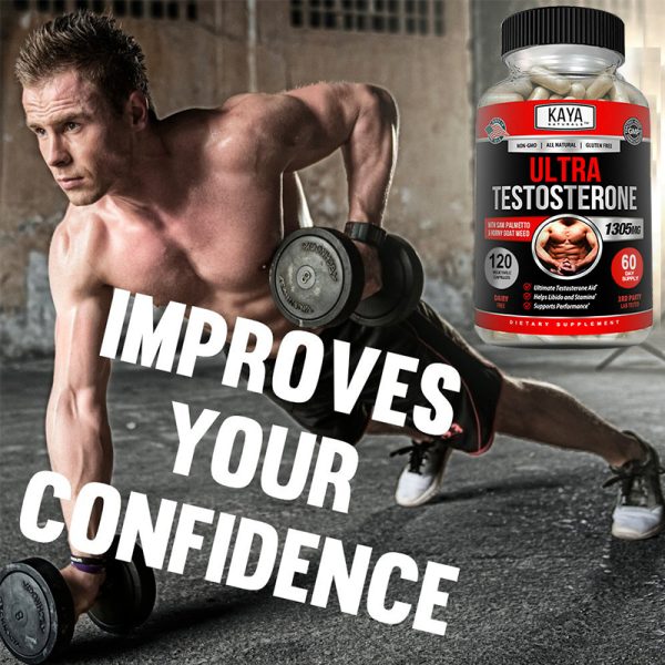 Male Muscle Booster - Natural Workout Supplement To Boost Energy, Endurance and Strength - Image 2