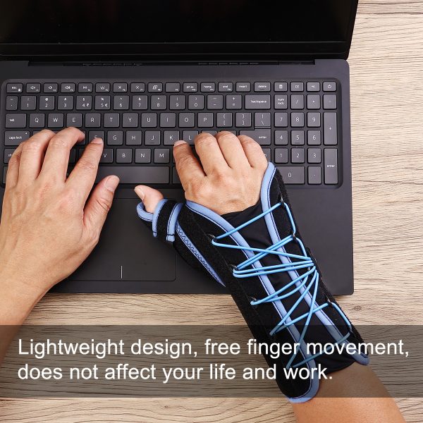 VELPEAU Wrist Brace with Thumb Splint for Carpal Tunnel Pain and Tendonitis Arthritis Wrist Support Adjustable and Firm - Image 6