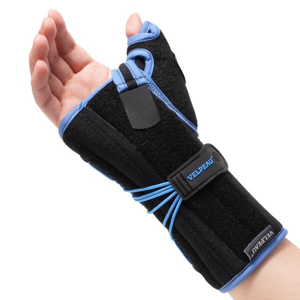 VELPEAU Wrist Brace with Thumb Splint for Carpal Tunnel Pain and Tendonitis Arthritis Wrist Support Adjustable and Firm - Image 7