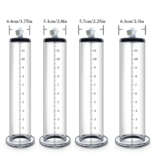 SCAcrylic Penis Pump Manual Penis Enlarger Sex Toy for Men Vacuum Pump Male Masturbation Penis Extender Trainer Adults Sex Produ - Image 2