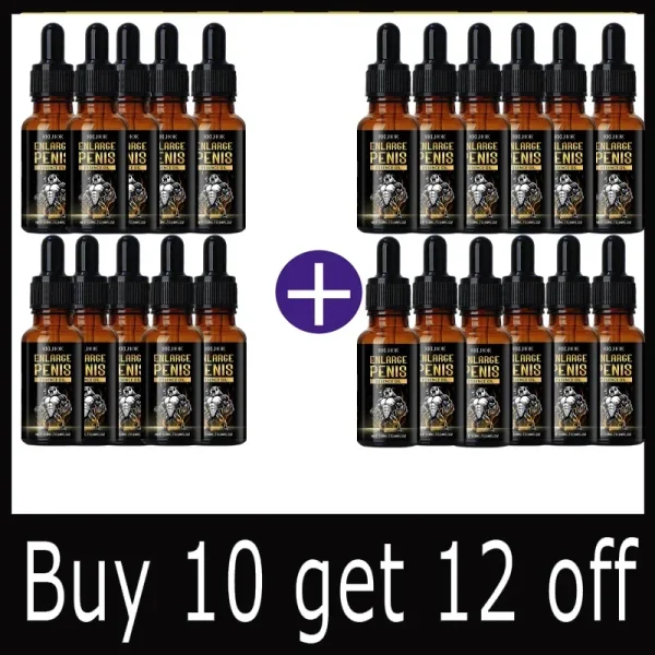 8Best Sellers Essential Oil Big Dick Male Penis Enlargement Oil Increase Size Erection Product Aphrodisiac Sex Extender Enhance - Image 10