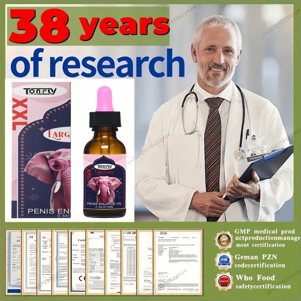 Increase oil XXXL Enlargement Oil Male Big Cock helps male strength growth Big Cock Delay sex oil increases male health care - Image 6