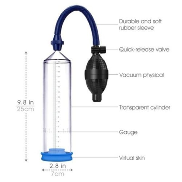 Men's Penis Vacuum Pump Enlarger Enhancer Growth Device for Bigger Cock Size Male Sexual Health Aid - Image 3